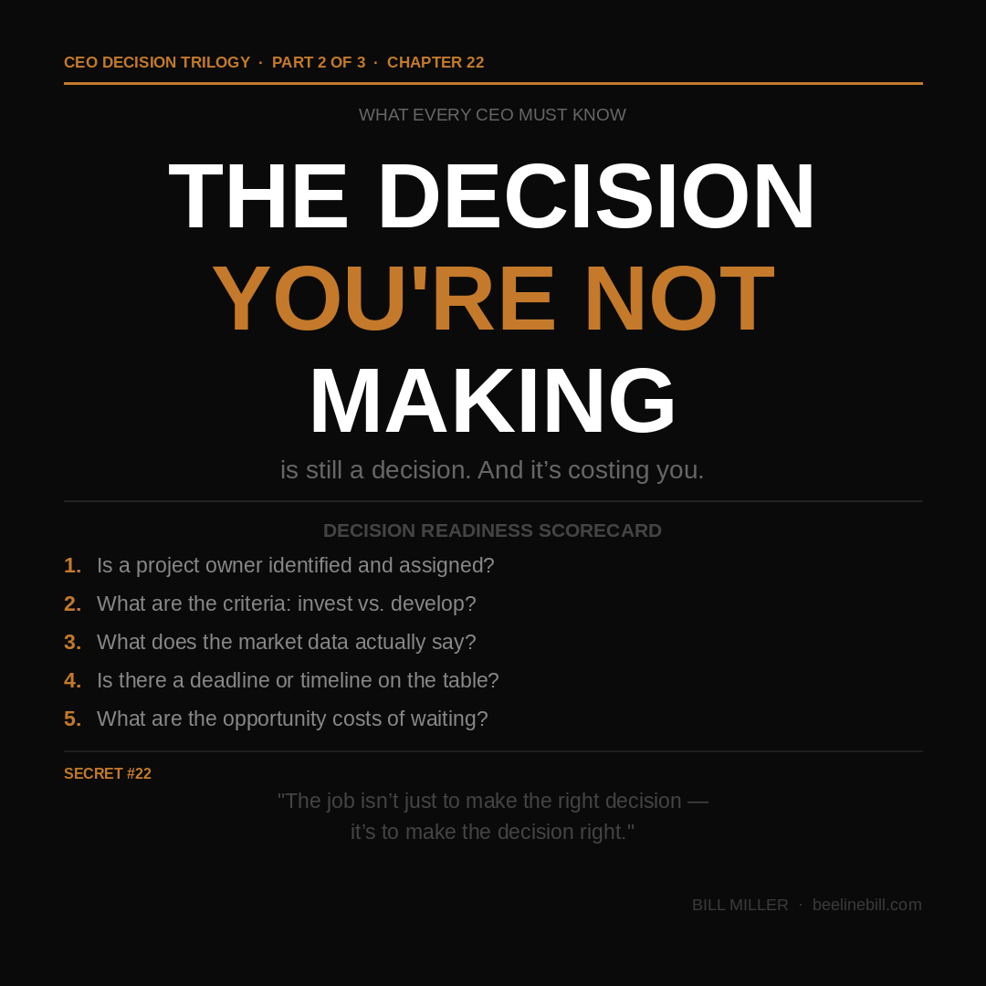 Chapter 22 - Decision Trilogy Part 2